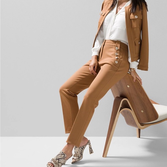 White House Black Market Pants - WHBM Luxe Stretch Straight Pants